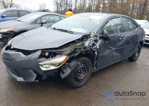 2014 Toyota Corolla Le z USA, uszkodzony, nr VIN 2T1BURHE2EC156085